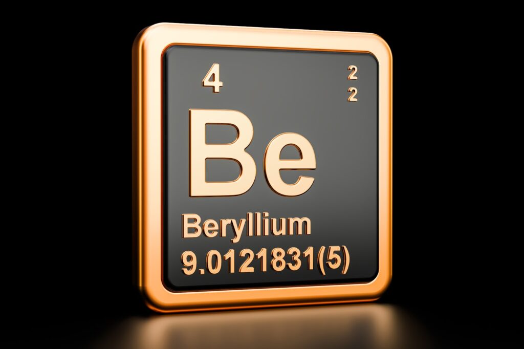 Properties and characteristics of beryllium