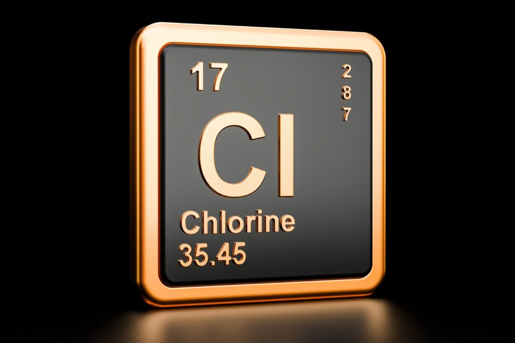 Properties and characteristics of Chlorine