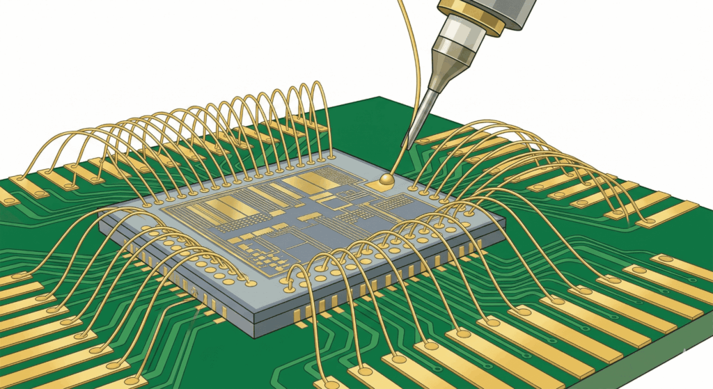 半導体のワイヤーボンディングとは？原理・フリップチップとの違いまで解説